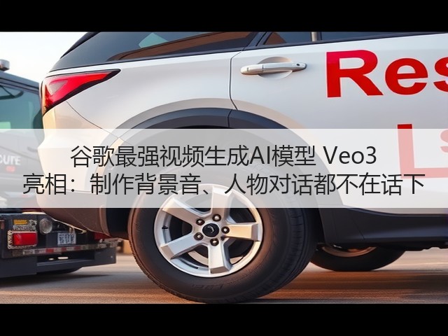 谷歌最强视频生成AI模型 Veo3 亮相：制作背景音、人物对话都不在话下(图2)