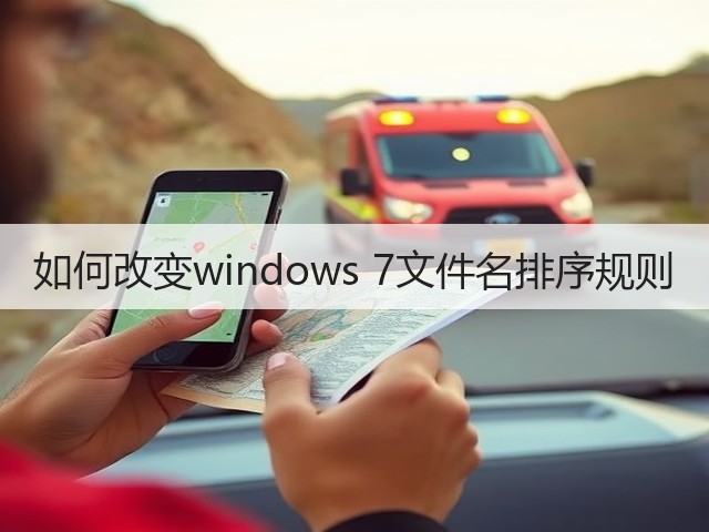 如何改变windows 7文件名排序规则(图1)