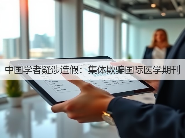 中国学者疑涉造假:集体欺骗国际医学期刊(图1) 中国学者疑涉造假:集体欺骗国际医学期刊(图1)