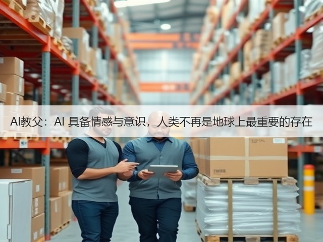 AI教父:AI 具备情感与意识,人类不再是地球上最重要的存在(图1) AI教父:AI 具备情感与意识,人类不再是地球上最重要的存在(图1)