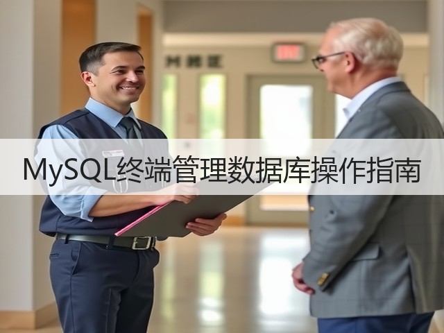 MySQL终端管理数据库操作指南(图3)