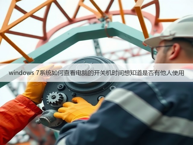 windows 7系统如何查看电脑的开关机时间想知道是否有他人使用(图3) windows 7系统如何查看电脑的开关机时间想知道是否有他人使用(图3)