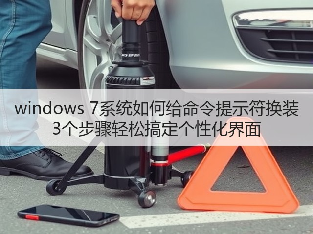 windows 7系统如何给命令提示符换装 3个步骤轻松搞定个性化界面(图1)