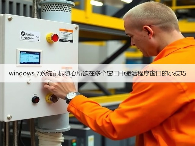 windows 7系统鼠标随心所欲在多个窗口中激活程序窗口的小技巧(图3) windows 7系统鼠标随心所欲在多个窗口中激活程序窗口的小技巧(图3)