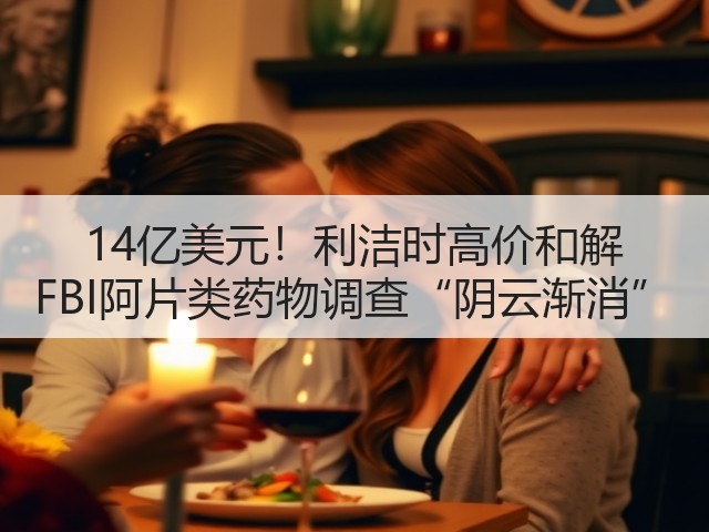14亿美元！利洁时高价和解 FBI阿片类药物调查“阴云渐消”(图1)