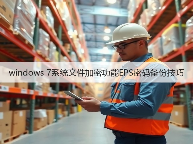 windows 7系统文件加密功能EPS密码备份技巧(图3) windows 7系统文件加密功能EPS密码备份技巧(图3)