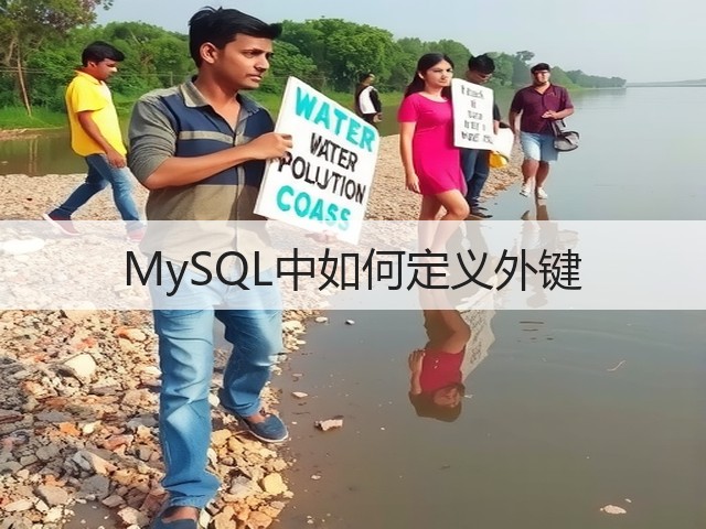 MySQL中如何定义外键(图1) MySQL中如何定义外键(图1)