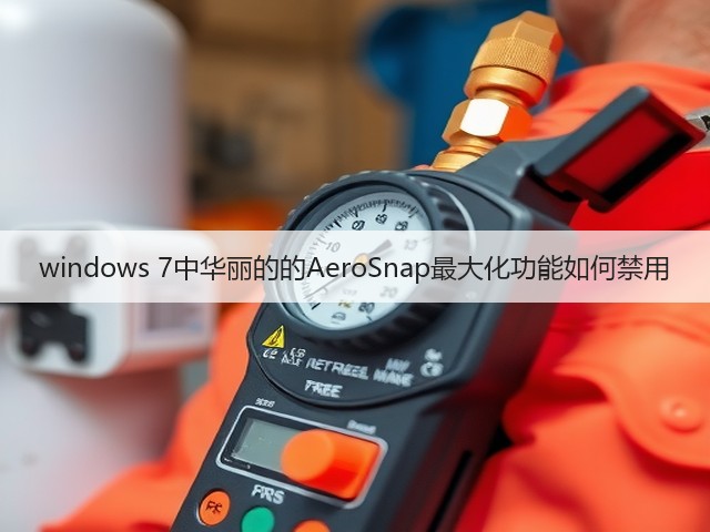 windows 7中华丽的的AeroSnap最大化功能如何禁用(图2) windows 7中华丽的的AeroSnap最大化功能如何禁用(图2)
