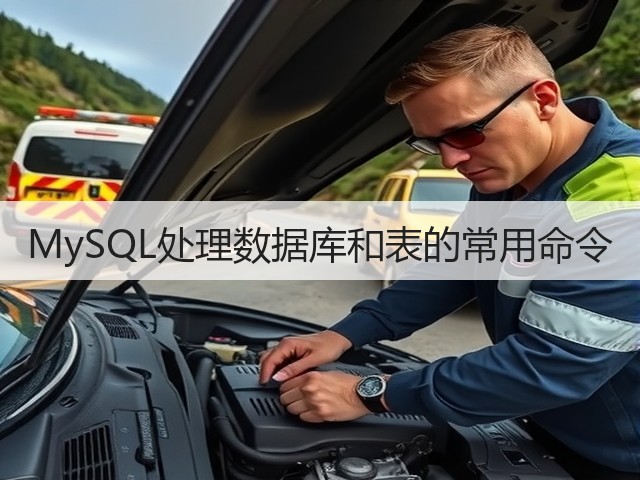 MySQL处理数据库和表的常用命令(图3) MySQL处理数据库和表的常用命令(图3)