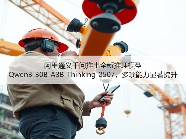 阿里通义千问推出全新推理模型 Qwen3-30B-A3B-Thinking-2507,多项能力显著提升(图1) 阿里通义千问推出全新推理模型 Qwen3-30B-A3B-Thinking-2507,多项能力显著提升(图1)