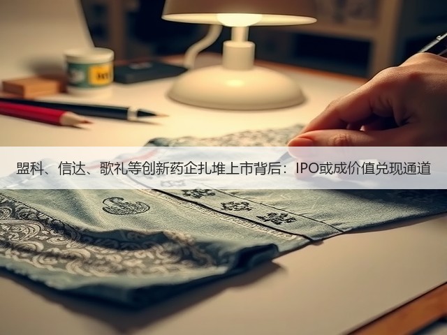 盟科、信达、歌礼等创新药企扎堆上市背后:IPO或成价值兑现通道(图1) 盟科、信达、歌礼等创新药企扎堆上市背后:IPO或成价值兑现通道(图1)