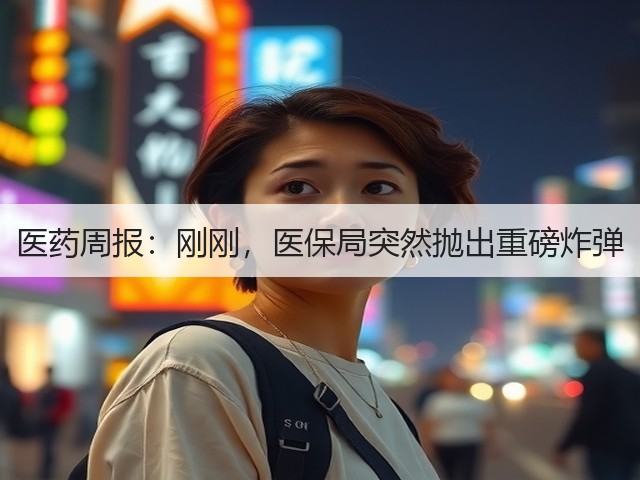 医药周报:刚刚,医保局突然抛出重磅炸弹(图3) 医药周报:刚刚,医保局突然抛出重磅炸弹(图3)