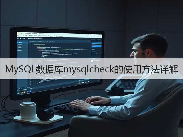 MySQL数据库mysqlcheck的使用方法详解(图1)