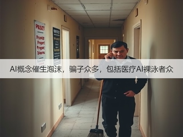 AI概念催生泡沫，骗子众多，包括医疗AI裸泳者众(图3)