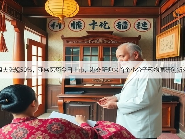 暗盘大涨超50%,亚盛医药今日上市,港交所迎来首个小分子药物原研创新公司(图1) 暗盘大涨超50%,亚盛医药今日上市,港交所迎来首个小分子药物原研创新公司(图1)