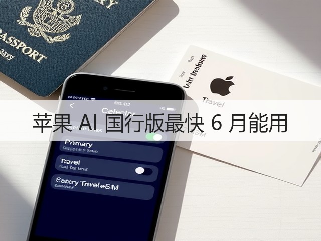 苹果 AI 国行版最快 6 月能用(图1) 苹果 AI 国行版最快 6 月能用(图1)