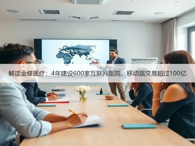 解读金蝶医疗：4年建设600家互联网医院，移动端交易超过100亿(图1)