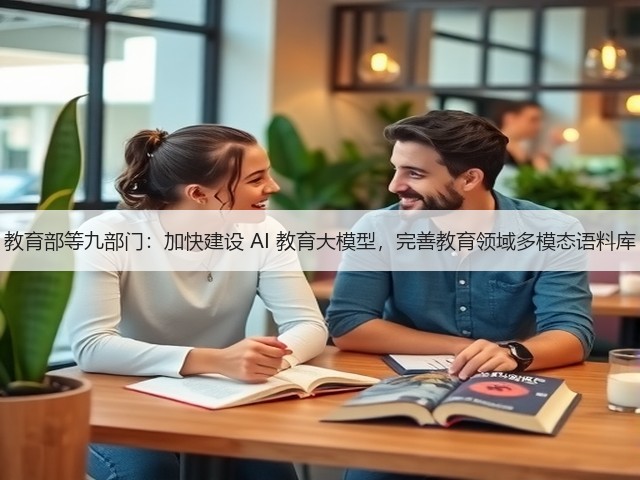 教育部等九部门:加快建设 AI 教育大模型,完善教育领域多模态语料库(图1) 教育部等九部门:加快建设 AI 教育大模型,完善教育领域多模态语料库(图1)
