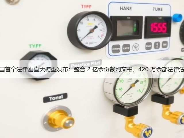 我国首个法律垂直大模型发布:整合 2 亿余份裁判文书、420 万余部法律法规(图1) 我国首个法律垂直大模型发布:整合 2 亿余份裁判文书、420 万余部法律法规(图1)