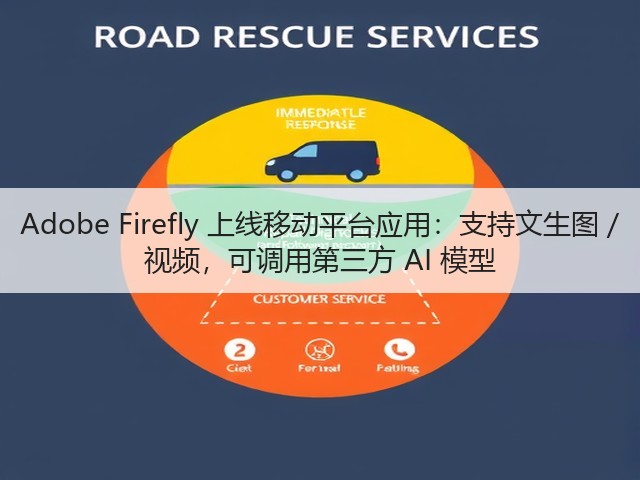 Adobe Firefly 上线移动平台应用:支持文生图 / 视频,可调用第三方 AI 模型(图1) Adobe Firefly 上线移动平台应用:支持文生图 / 视频,可调用第三方 AI 模型(图1)