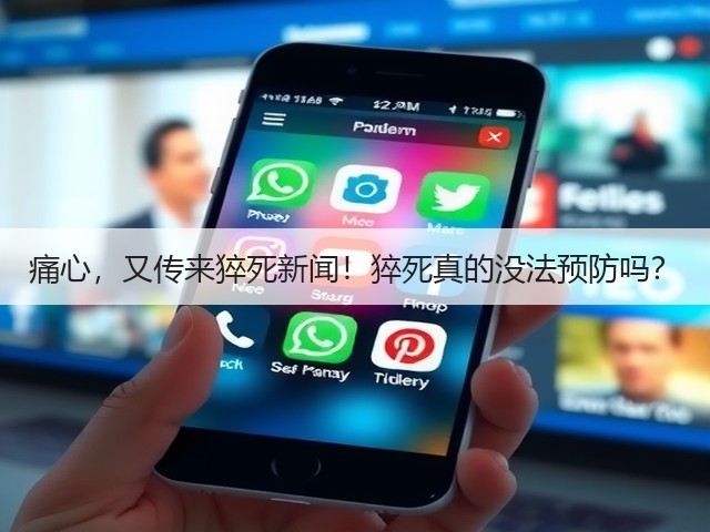 痛心,又传来猝死新闻!猝死真的没法预防吗?(图1) 痛心,又传来猝死新闻!猝死真的没法预防吗?(图1)