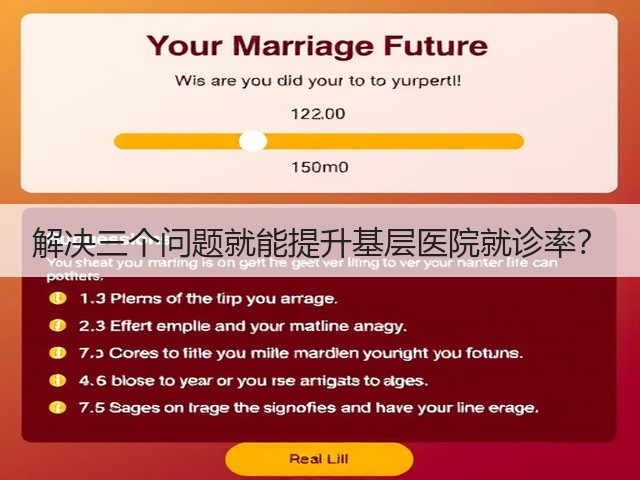 解决三个问题就能提升基层医院就诊率?(图2) 解决三个问题就能提升基层医院就诊率?(图2)