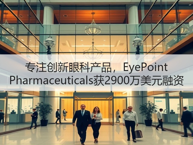 专注创新眼科产品,EyePoint Pharmaceuticals获2900万美元融资(图2) 专注创新眼科产品,EyePoint Pharmaceuticals获2900万美元融资(图2)