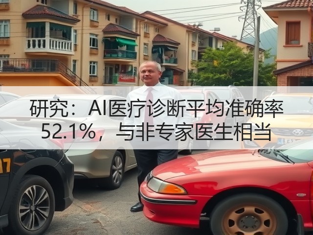 研究：AI医疗诊断平均准确率 52.1%，与非专家医生相当(图3)