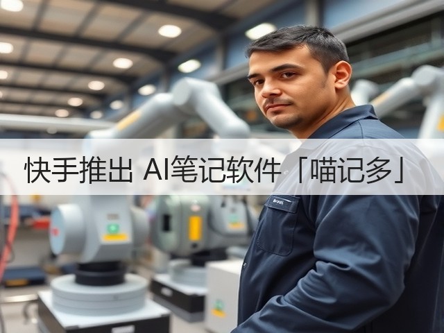 快手推出 AI笔记软件「喵记多」(图2) 快手推出 AI笔记软件「喵记多」(图2)