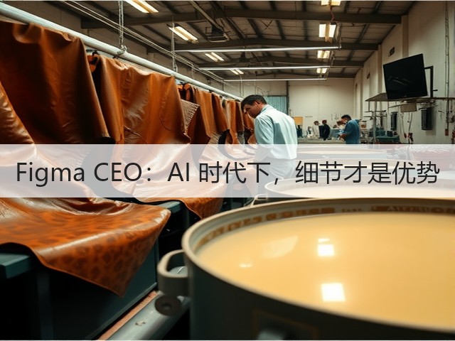 Figma CEO:AI 时代下,细节才是优势(图1) Figma CEO:AI 时代下,细节才是优势(图1)