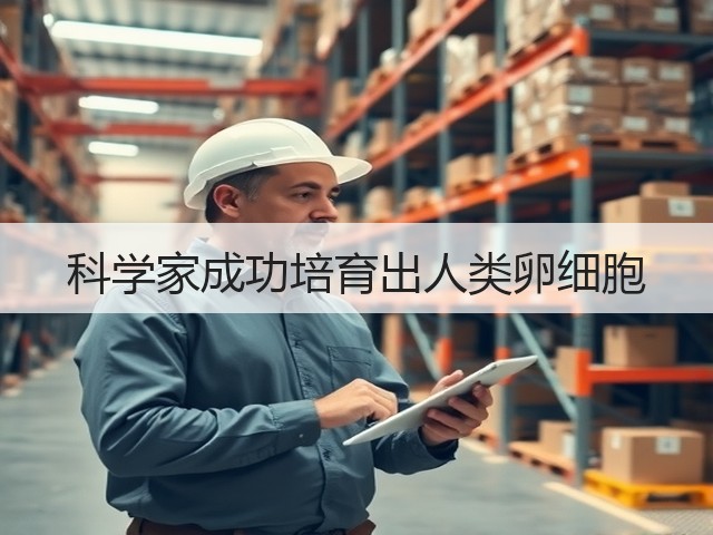 科学家成功培育出人类卵细胞(图1)