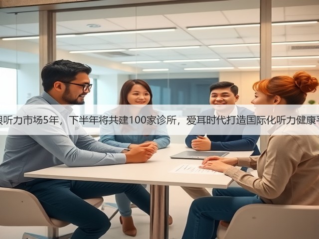 扎根听力市场5年,下半年将共建100家诊所,爱耳时代打造国际化听力健康平台(图1) 扎根听力市场5年,下半年将共建100家诊所,爱耳时代打造国际化听力健康平台(图1)