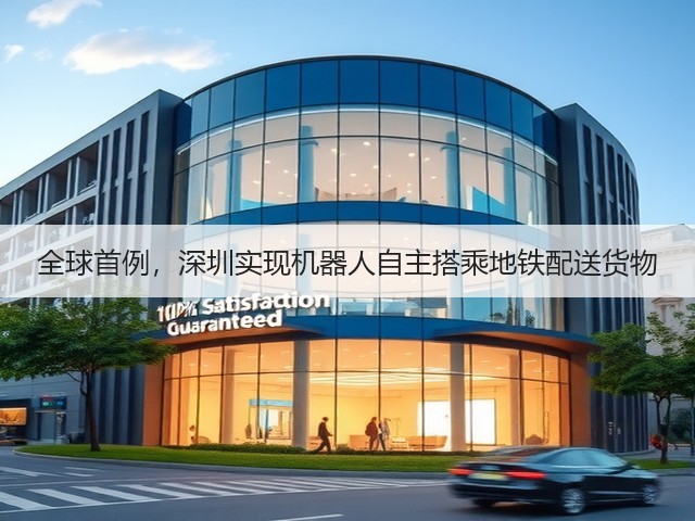 全球首例,深圳实现机器人自主搭乘地铁配送货物(图1) 全球首例,深圳实现机器人自主搭乘地铁配送货物(图1)