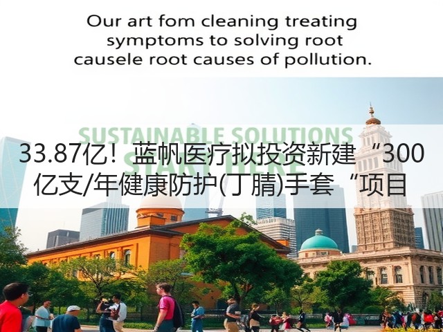33.87亿!蓝帆医疗拟投资新建“300 亿支/年健康防护(丁腈)手套“项目(图3) 33.87亿!蓝帆医疗拟投资新建“300 亿支/年健康防护(丁腈)手套“项目(图3)