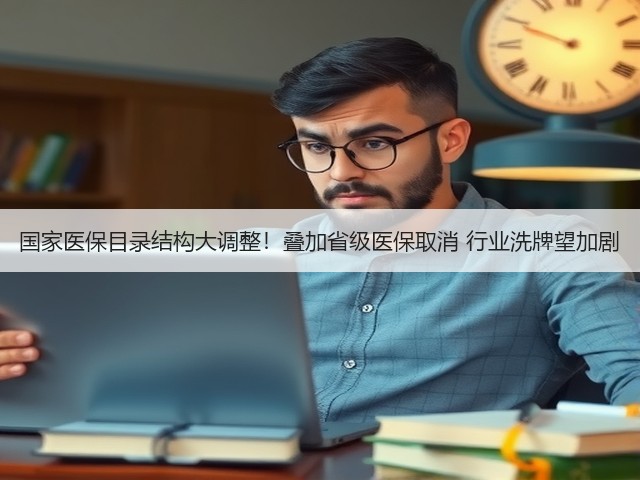 国家医保目录结构大调整!叠加省级医保取消 行业洗牌望加剧(图2) 国家医保目录结构大调整!叠加省级医保取消 行业洗牌望加剧(图2)