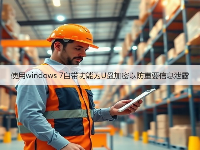 使用windows 7自带功能为U盘加密以防重要信息泄露(图2) 使用windows 7自带功能为U盘加密以防重要信息泄露(图2)