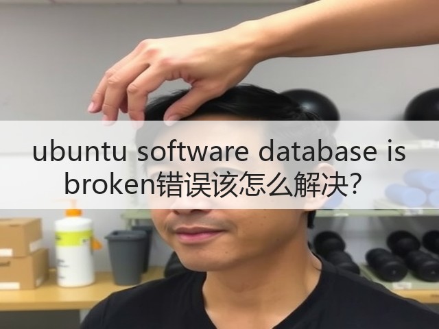 ubuntu software database is broken错误该怎么解决?(图2) ubuntu software database is broken错误该怎么解决?(图2)