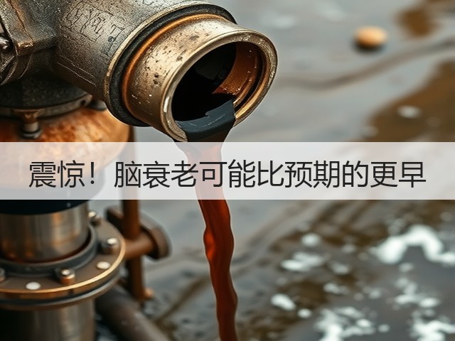 震惊!脑衰老可能比预期的更早(图1) 震惊!脑衰老可能比预期的更早(图1)