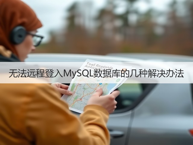 无法远程登入MySQL数据库的几种解决办法(图3)