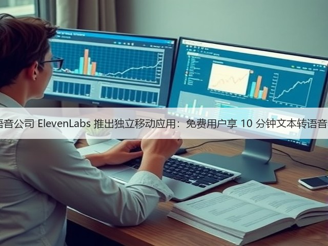 AI 语音公司 ElevenLabs 推出独立移动应用：免费用户享 10 分钟文本转语音额度(图2)