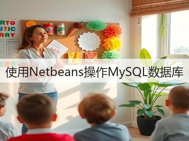 使用Netbeans操作MySQL数据库(图1)