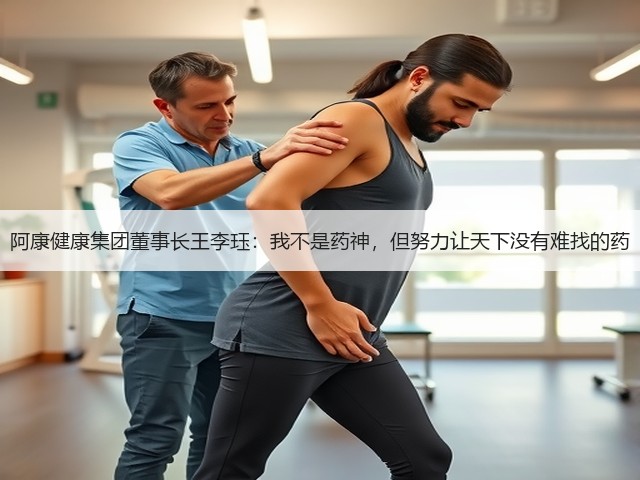阿康健康集团董事长王李珏：我不是药神，但努力让天下没有难找的药(图3)
