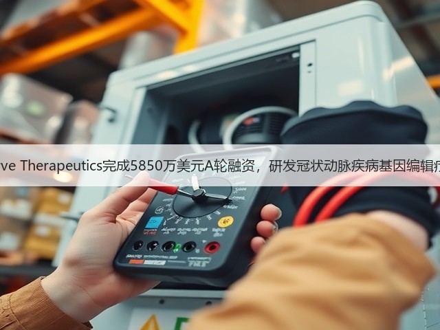 Verve Therapeutics完成5850万美元A轮融资,研发冠状动脉疾病基因编辑疗法(图1) Verve Therapeutics完成5850万美元A轮融资,研发冠状动脉疾病基因编辑疗法(图1)
