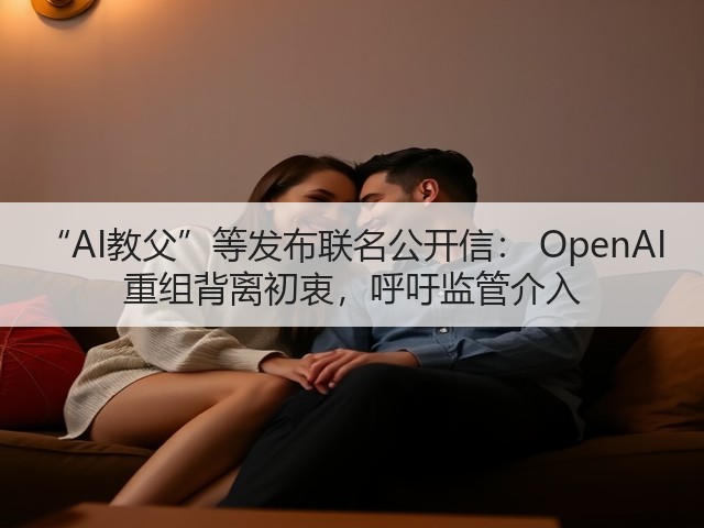 “AI教父”等发布联名公开信: OpenAI 重组背离初衷,呼吁监管介入(图2) “AI教父”等发布联名公开信: OpenAI 重组背离初衷,呼吁监管介入(图2)