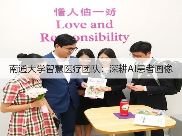 南通大学智慧医疗团队:深耕AI患者画像(图2) 南通大学智慧医疗团队:深耕AI患者画像(图2)