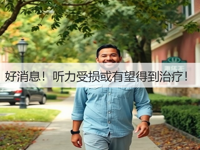 好消息！听力受损或有望得到治疗！(图1)