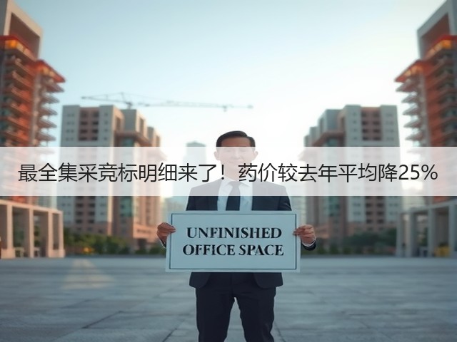 最全集采竞标明细来了！药价较去年平均降25%(图3)
