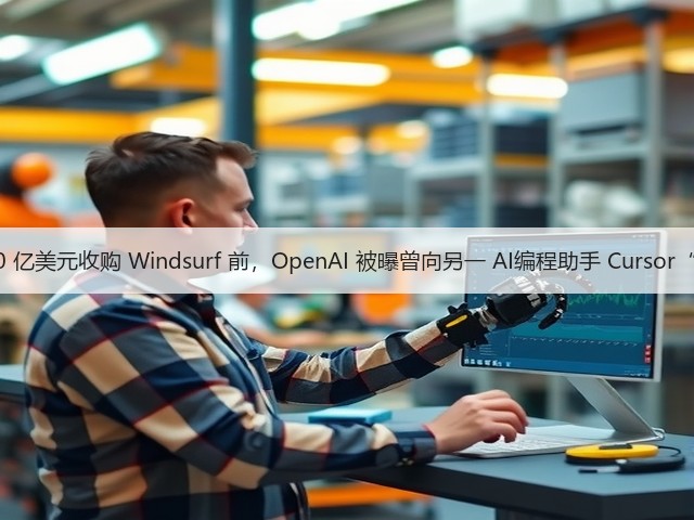 计划 30 亿美元收购 Windsurf 前，OpenAI 被曝曾向另一 AI编程助手 Cursor“示好”(图1)