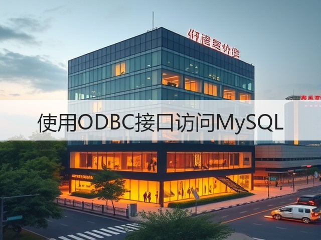 使用ODBC接口访问MySQL(图3) 使用ODBC接口访问MySQL(图3)