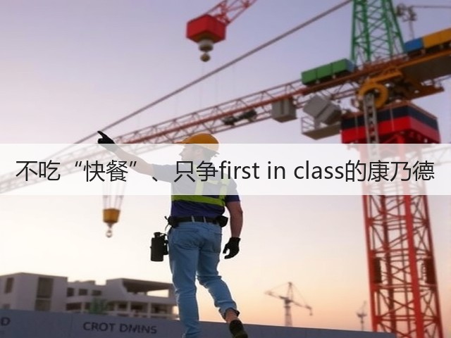 不吃“快餐”、只争first in class的康乃德(图2) 不吃“快餐”、只争first in class的康乃德(图2)
